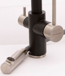 Смеситель для кухни Florentina Кристалл с подключением под фильтр капучино